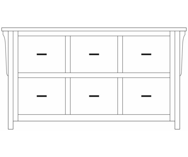 Boston Credenza 56"