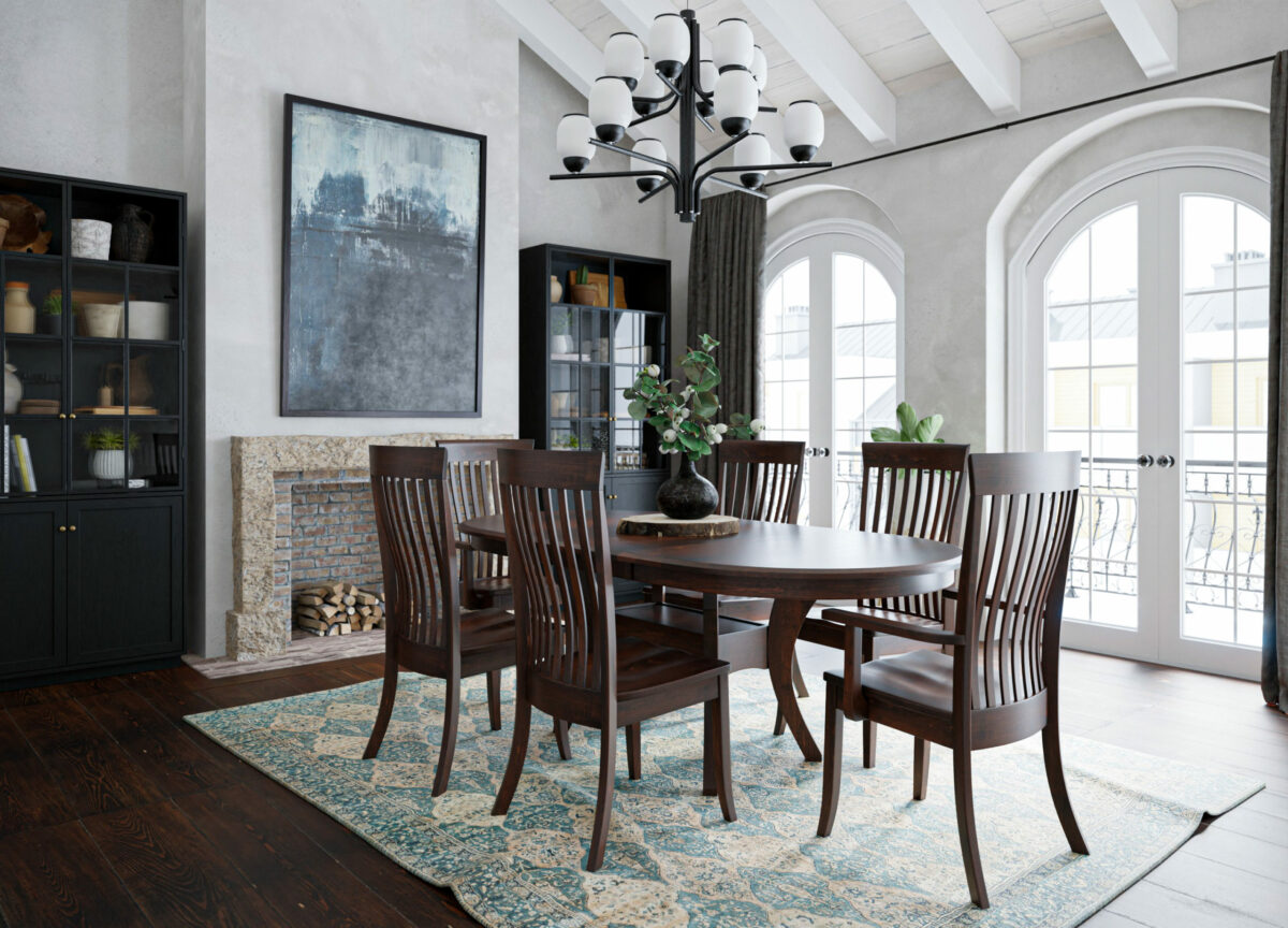 Imperial Double Pedestal Table - Image 2