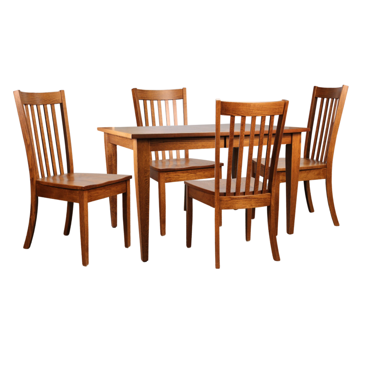 36x48-2 Leaf Shaker Leg/4 Newport Sides Collection