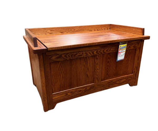 36" Shaker Chair Rail Bench with Storage