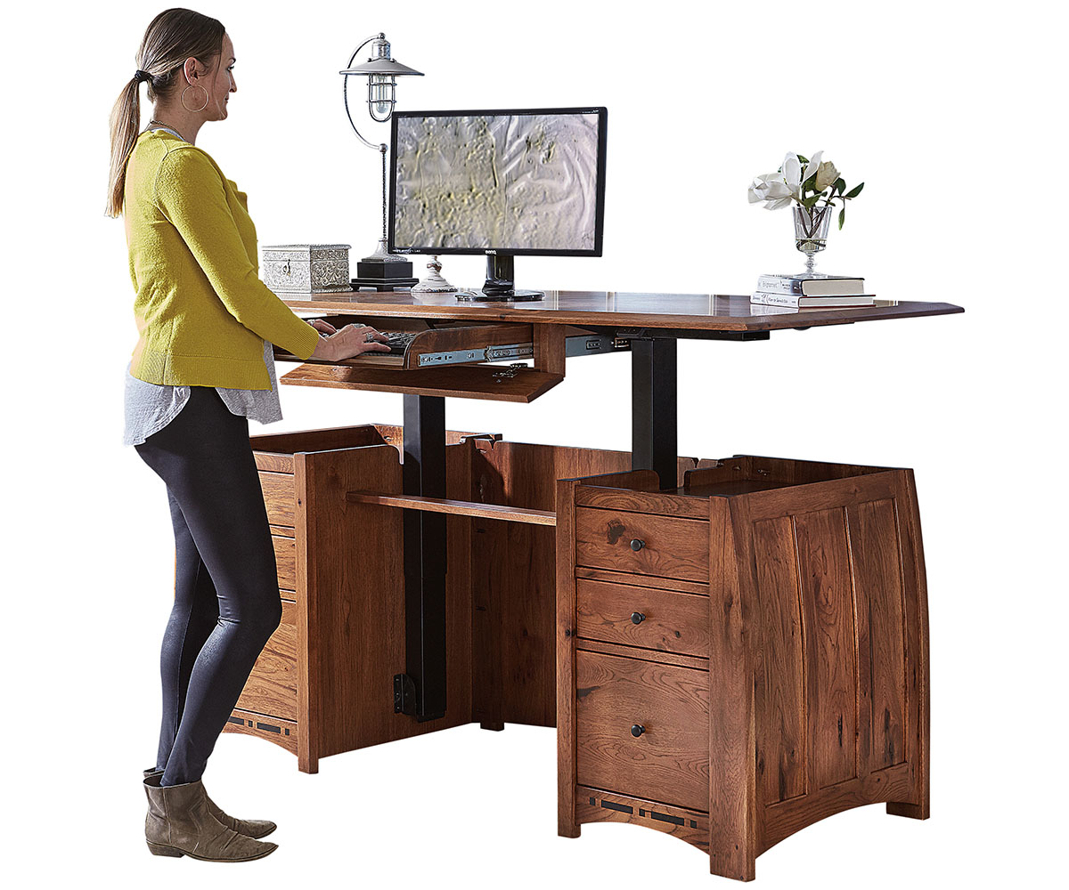 Forks Valley Boulder Creek Sit To Stand Desk