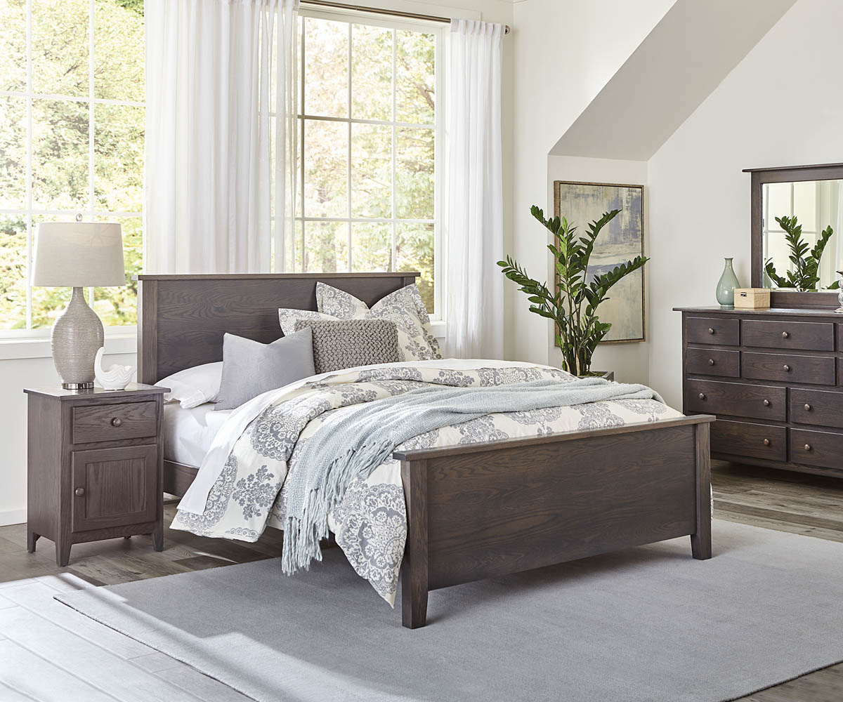 Shaker 2 Drawer Nightstand - Image 6