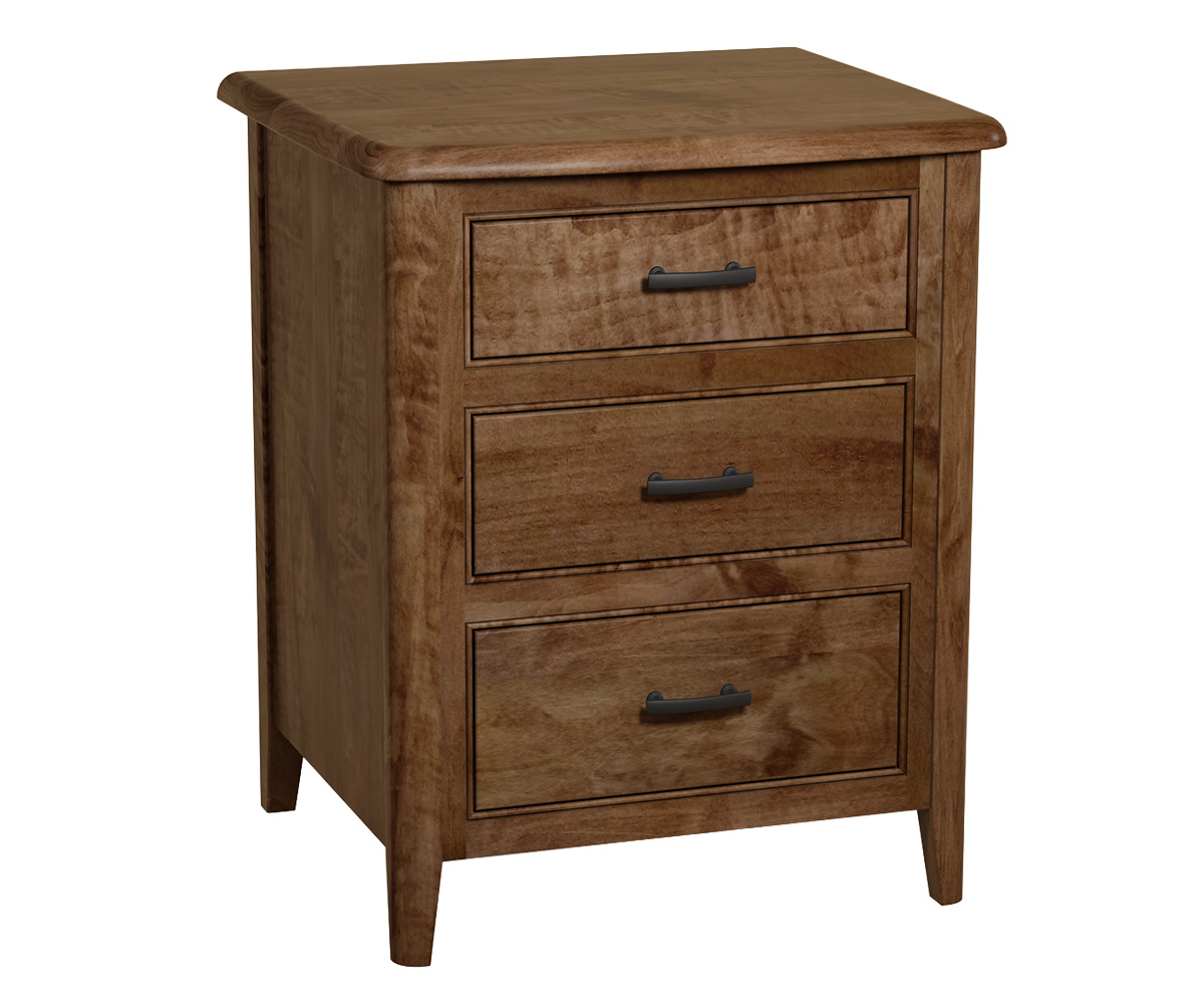 Cascade 3 Drawer Nightstand - Image 2
