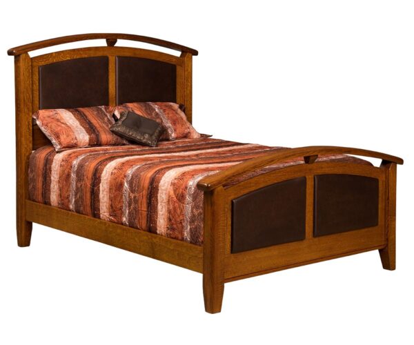 Cascade Bed With High Footboard