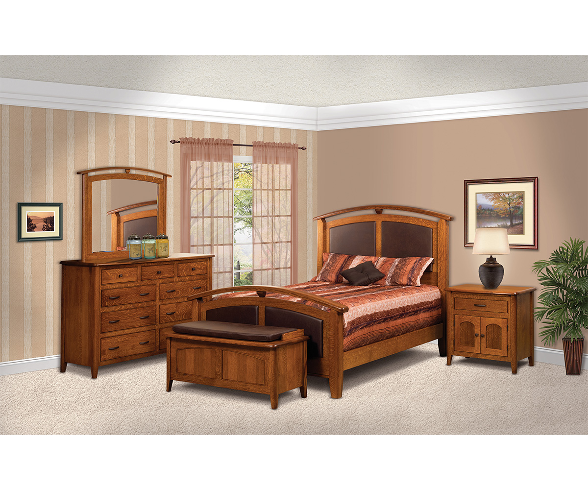 Cascade 3 Drawer Nightstand - Image 6