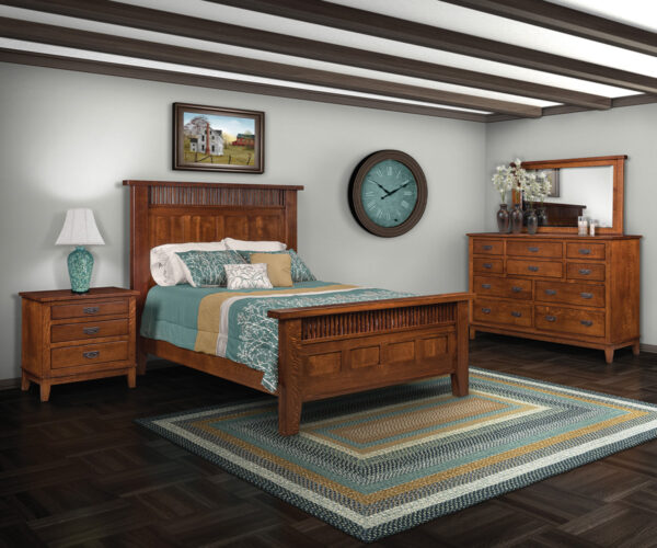 Sierra Mission 3 Drawer Nightstand