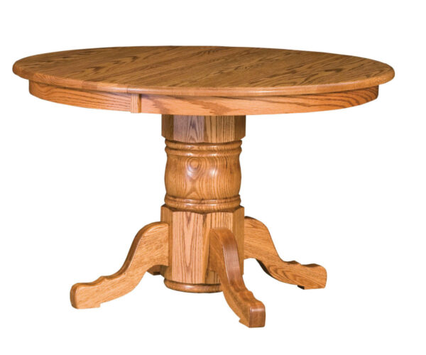 Traditional Single Pedestal Table