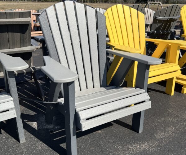 22" Classic Leisure Chair-Dark Gray/Dove Gray