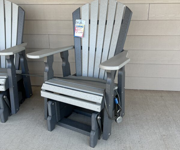 22" Classic Glider-Dark Gray/Dove Gray