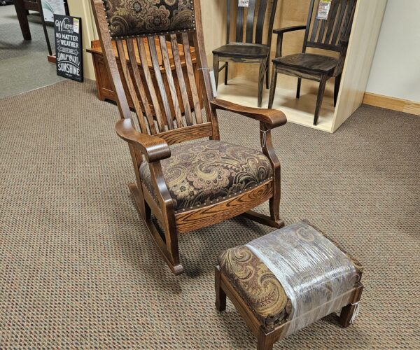 Aunties Rocker and Footstool