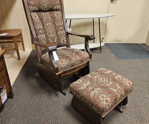 Buckeye Glider and Gliding Ottoman